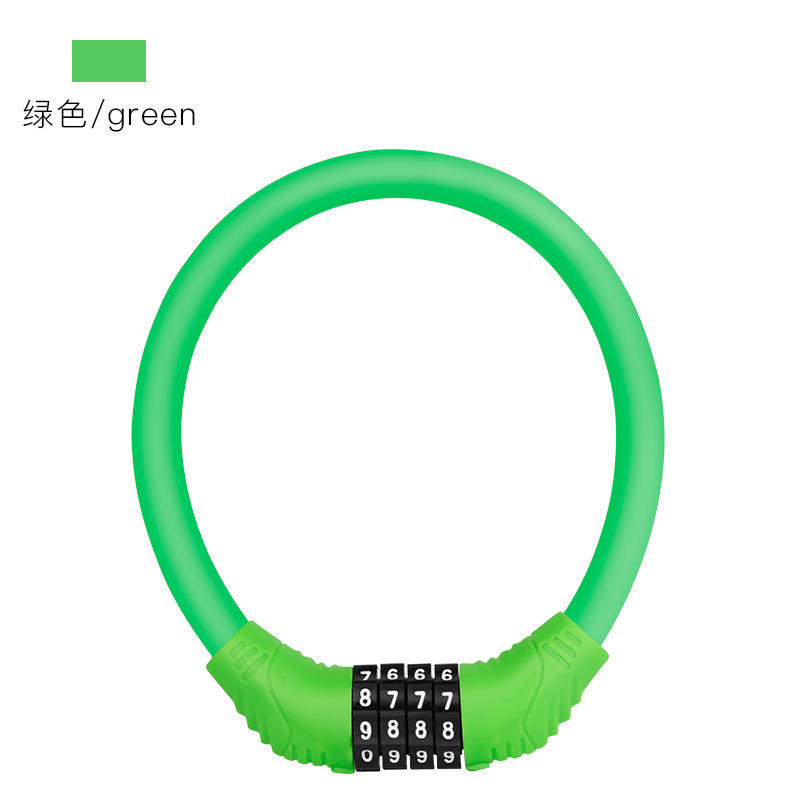 Serrure à combinaison verte à quatre chiffres