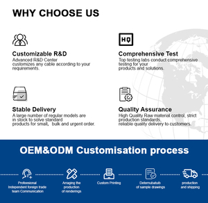 กลางแจ้งกันน้ำ IP67 IP68 M20ขั้วต่ออีเทอร์เน็ต RJ45และสายเคเบิลสำหรับระบบเครือข่ายในอุตสาหกรรม - Product Image 5