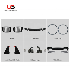 Kit Carrozzeria per <span class=keywords><strong>BMW</strong></span> <span class=keywords><strong>X3</strong></span> G01 (2018-2021) Aggiornamento X3M, Kit Modificato per Conversione <span class=keywords><strong>X3</strong></span> in <span class=keywords><strong>X3</strong></span> M con Paraurti Anteriore - Product Image 5