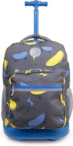 Nhà máy OEM thiết kế mạnh mẽ và nóng bán trẻ em lăn Ba lô cho cô gái chàng trai tuổi teen. Con lăn bookbag với chuyển đổi bánh - Product Image 2