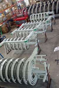 <span class=keywords><strong>Helix</strong></span>-schroeftransporteur voor pakketten zoals theedozen met voorwaartse en achterwaartse beweging - Product Image 6