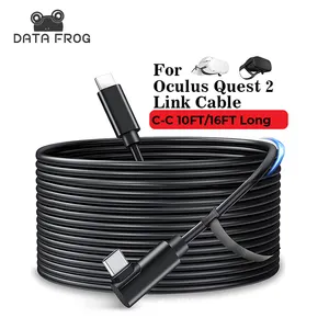 用于Oculus Quest 2的高速数据传输类型C至C电力电缆链接电缆16英尺