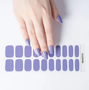New Style <strong>Gel</strong> Nail Sticker With Uv Lamp <strong>Gel</strong> Nail Wraps,<strong>Royal</strong> Purple DIY Semicured <strong>Gel</strong> Nail Sticker Kit - Product Image 4