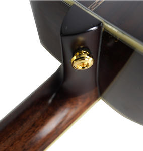 Marca Pick-up de alta calidad ébano negro África Jazz maleta Guitarra <span class=keywords><strong>Squier</strong></span> Mollo HO-63 guitarra acústica cuerpo de caoba - Product Image 5