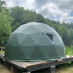 편안한 쉬운 설치 경쟁 가격 야외 오픈 스페이스 도박 측지학 돔 4 계절 텐트 - Product Image 4