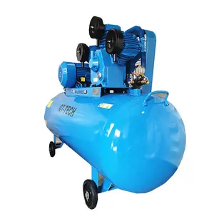 7.5KW piston air compressor 500 liter tank belt drive air compressor 10hp