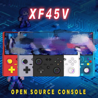 Console de jeu portable XF45V, écran IPS de 4,5 pouces, 64 Go, 4000 mAh, RK3326, prend en charge plus de 30 émulateurs, Wifi, console de jeu RPG