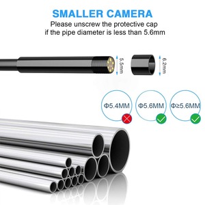 Cámara endoscópica industrial 4,3 pulgadas 1080P pantalla LCD 5,5mm 6 luces LED Micro inspección boroscopio <span class=keywords><strong>IP67</strong></span> Cámara impermeable PQ305 - Product Image 6