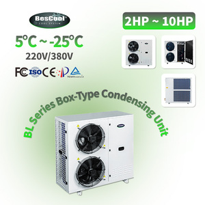 Unidad Condensadora Integrada Tipo L con Evaporador, Refrigeración por Aire, Compresor Copeland Scroll <span class=keywords><strong>de</strong></span> 2 a 10 HP, para Caja <span class=keywords><strong>de</strong></span> Congelación - Product Image 1