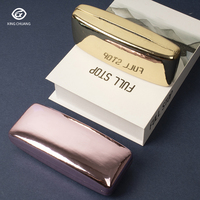 Xingchuang Organisateur de lunettes avec logo personnalisé Mallette de rangement Boîtes d'emballage pour lunettes de soleil en métal uniques et dures
