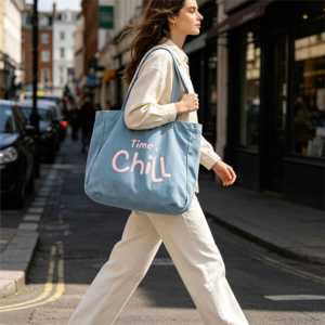 Sacs de courses réutilisables en toile, personnalisables avec logo, imprimés en sérigraphie, écologiques, pliables, de haute qualité, pour femmes, avec poignées en corde - Product Image 2