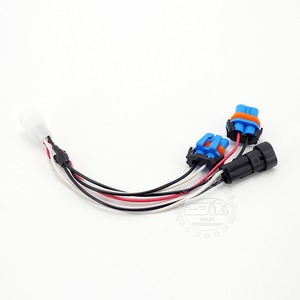 Kit de ensamblaje de arnés personalizado 2*9005 conectores de 2 pines y carcasa 9006 conectar al arnés de cableado de carcasa de 4 pines - Product Image 6