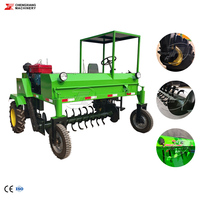 Machine de production de compost à faible coût pour engrais organique, acide humique et compost de fumier de vache