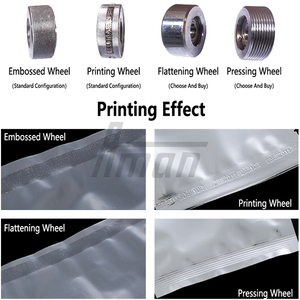 Machine de scellage électrique automatique continue à chauffage rapide Bespacker FR-1000-2, 12 m/min, pour cartons, boissons et films de sachets - Product Image 2