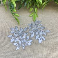 Nouveau moule de découpe DIY en acier au carbone pour cadre de feuille, design ajouré, article artisanal transfrontalier, Chine
