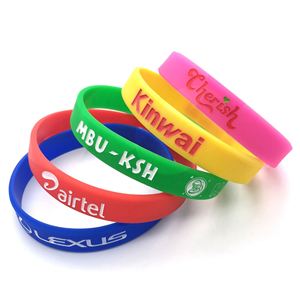 Bracelet personnalisé qui brille dans le noir, bracelet en silicone, porte-clés en silicone, bracelet en silicone avec logo personnalisé - Product Image 3
