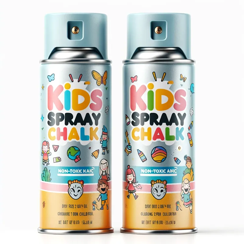 Spray Side Walk Chalk Spray Chalk