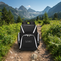 Sac à dos de voyage unisexe Elite pour basketball et football, en tissu Oxford et polyester, capacité 20-35L, réduction de la charge pour les sports de plein air et la salle de sport