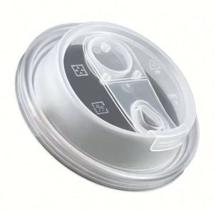Vente directe usine – Couvercles en plastique jetables anti-fuite de 90 mm pour tasses à café, bouchons multifonctionnels en PP injectés par injection séparée pour bouteilles - Product Image 1