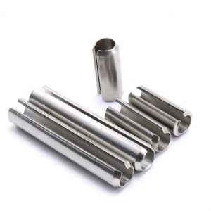 สล็อตพินสแตนเลส 304 แบบกำหนดเองด้วยเครื่อง CNC เกลียว 10-32 ยี่ห้อ ZC - Product Image 4