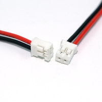 Harness Terminal Molex 1.25mm 2 Pin Kualitas Tinggi Khusus, Berlapis Timah Tembaga, Isolasi PVC, 100mm 300V untuk Elektronik