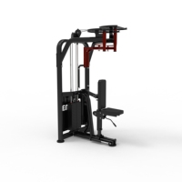 Máquina Comercial Ajustable de Crossover con Cable de Acero para Entrenamiento de Pecho y Espalda - Equipo de Gimnasio de Diseño Profesional