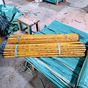 PVC Coated Wooden <b>Mop</b> Stick Broom Handle Brush Pole Moisture <15% Made in Vietnam Prestigious Manufacture BEN GIANG - Product Image 1