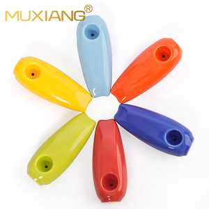 Muxiang Ceramic Smoking Pipe Colorful Portable Pocket Pipe For Outdoor Use - Product Image 2