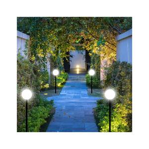 Lumière sphérique extérieure Velamp 300 mm PMMA Douille E27 IP44 Éclairage de jardin encastré - Product Image 3