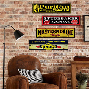 Letrero Metálico Retro de Servicio Automotriz, Decoración de Pared Puritan <span class=keywords><strong>Studebaker</strong></span> Mastermobile para Garaje, Cueva del Hombre, Taller Mecánico - Product Image 1