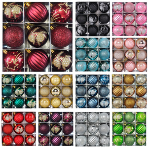 Electroplated Pumpkin Shaped Christmas Baubles Hand Painted Irregular Hanging Ornaments For Xmas <b>Tree</b> Party - Product Image 2