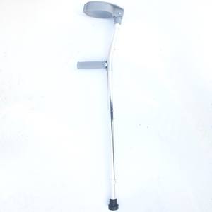 Bastón de Aluminio Ajustable de 91-124 cm con 11 Niveles de Altura, Mango Antideslizante y Soporte para Codo para Ayuda al Caminar - Product Image 4