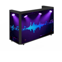 Pantalla LED P2.604 a Todo Color para Cabina de DJ, Festivales de Música, Centros Comerciales, Formas Personalizables, CMS Basado en la Nube