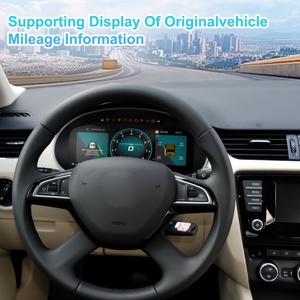 Navihua New Arrival <b>Car</b> Digital Cluster Linux System Carplay LCD Dashboard Auto <b>Speedometer</b> Cockpit <b>for</b> Skoda Octavia 2015-2020 - Product Image 4