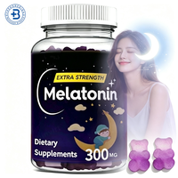 Gummies de Mélatonine Végétaliennes OEM Halal Naturelles pour la Relaxation et l'Aide au Sommeil 10mg 20mg 60mg