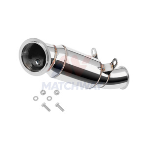 Tuyau d'échappement MATCHWAY en acier inoxydable 304, soudé 100% TIG, pour <span class=keywords><strong>BMW</strong></span> F20 F21 M135I(X) F22 M235I(X) F30 F31 F34 GT 335i <span class=keywords><strong>335ix</strong></span> N55 - Product Image 4