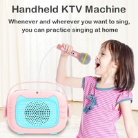 Smart Portable 3 en 1 enfants apprenant karaoké carte flash machine Intelligent interagissant standard prononciation jouet éducatif