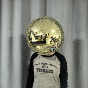 <span class=keywords><strong>Casque</strong></span> boule disco miroir scintillant pour scène, club, bar, fête, accessoire d'Halloween, décoration <span class=keywords><strong>de</strong></span> boîte <span class=keywords><strong>de</strong></span> <span class=keywords><strong>nuit</strong></span> - Product Image 2