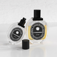 Emballages personnalisés en verre pour parfums et huiles, flacons vaporisateurs de 30 ml, 50 ml, 80 ml avec boîte