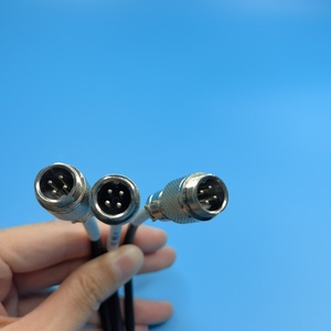 ODM OEM Cáp M16 gx16 Cáp 4pin 5pin 8Pin 12pin 17pin dây nịt nam/Nữ nối cáp lắp ráp - Product Image 2