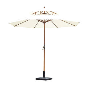 <span class=keywords><strong>Parasol</strong></span> <span class=keywords><strong>de</strong></span> jardin extérieur commercial en bois, <span class=keywords><strong>parasol</strong></span> moderne <span class=keywords><strong>de</strong></span> 2,7 m, mobilier d'extérieur, avec étui, Italie, Big Whale - Product Image 4