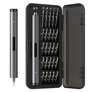Electric <b>Precision</b> <b>Screwdriver</b> <b>Set</b> 25 Bits Rechargeable Battery Powered With Case For Electronics Repair - Product Image 5