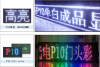 Módulo LED de un Solo Color de Alta Calidad para Exteriores, 320x160 mm, DIP SMD, Módulo LED P10