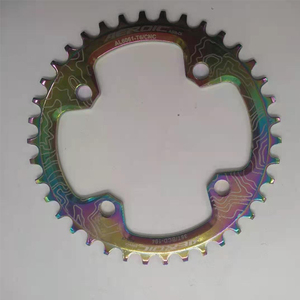 96BCD couronne de vélo vtt VTT plateau large et étroit 30T 32T 34T 36T 38T pédalier rond ou ovale vtt vélo plateau - Product Image 4
