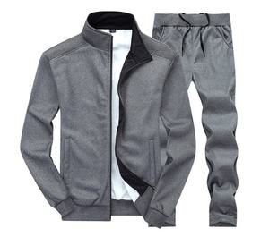 Chándal informal para hombre, ropa para correr con cremallera completa, chándal de entrenamiento deportivo para trotar, para todas las estaciones - Product Image 2