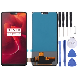 สำหรับ <span class=keywords><strong>OnePlus</strong></span> <span class=keywords><strong>6</strong></span> <span class=keywords><strong>A6000</strong></span> TFT วัสดุ LCD และ Digitizer ประกอบเต็มรูปแบบ (สีดำ) - Product Image 2