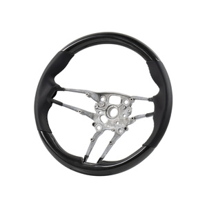 Personnalisation personnalisée Volant de <span class=keywords><strong>Porsche</strong></span> 996 Nappa noir Volant de <span class=keywords><strong>Porsche</strong></span> Cayenne - Product Image 2