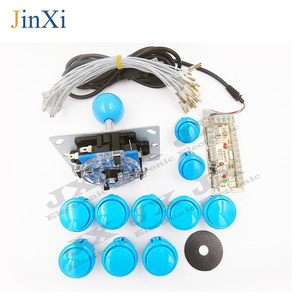 JinXi Arcade Joystick Kit With Red Buttons USB Interface For PC <b>Gaming</b> <b>Controller</b> DIY Accessories - Product Image 5