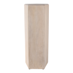 Tavolino con Piedistallo in Legno, Piccolo Supporto Laterale per Soggiorno, Camera da Letto, Arredamento Casa, Superficie per Bevande - Product Image 4
