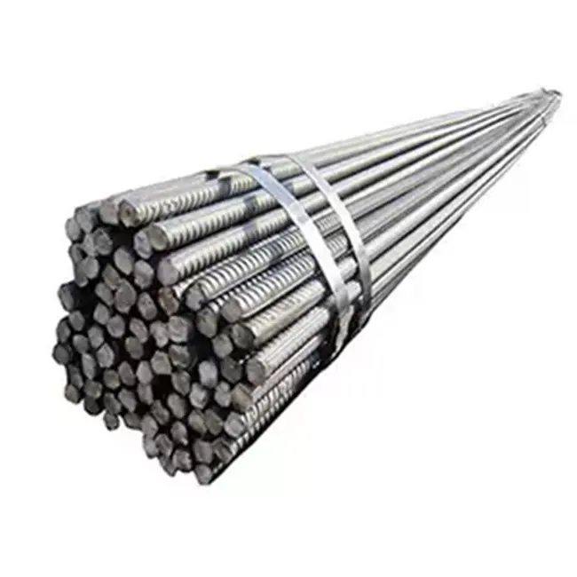 Steel Round Bars HRB400 HRB500 Steel Rebars Round Bar Construction Materials 6mm 8mm 10mm Iron Rods Metal Bar